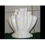 A rare Fulham Pottery flower vase - probably desig