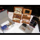 Four jewellery boxes containing assorted necklaces
