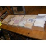 Four boxes of collectable stamps - European
