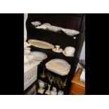 Selection of Royal Creamware, including