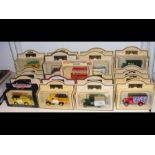 Thirty five boxed die cast vehicles - mostly Days-