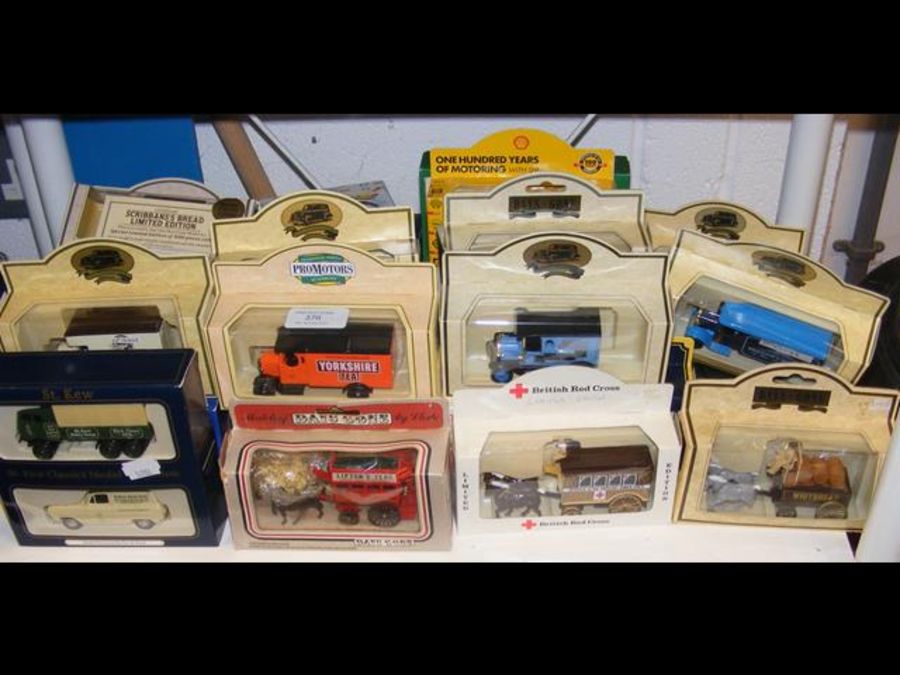 Thirty five boxed die cast vehicles - mostly promo