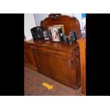 A Victorian mahogany chiffonier