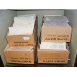 Four boxes of collectable stamps - South Africa