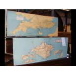 Four vintage British Railways Maps - two of the Is