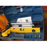 A Draper Rotating Laser Level Kit in case