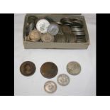Various collectable coinage, including shillings,