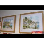 Two Limited Edition MARIA WARD prints - Shanklin B