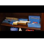 Boxed and loose Hornby Dublo train accessories and rolling stock