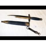 A WWII German Third Reich NSFK flyers dagger by Pa