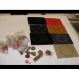 A selection of collectable coinage - GB and other