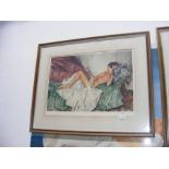 WILLIAM RUSSELL FLINT - Limited Edition coloured p