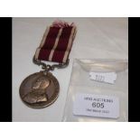 The Medal for Meritorious Service to Private Rudd wi