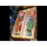 A pair of boxed Pelham Puppets - Hansel and Gretel