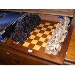 A 'Spanish Armada' chess set