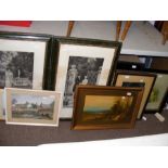 Assorted framed and glazed pictures and prints