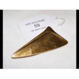 An 18ct gold Georg Jensen - Henning Coppel designe