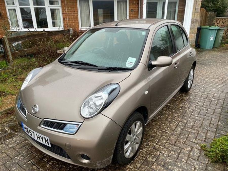 FROM A DECEASED ESTATE - A Nissan Micra Acenta - R