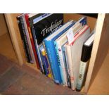 A collection of non-fiction books - mostly with re