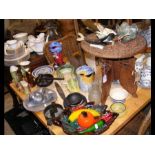 A generous lot of collectable ceramic, metal and g