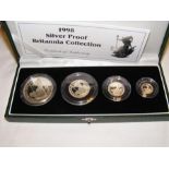 Britannia silver proof collection -1998