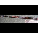 A Bass Sport two piece fishing rod