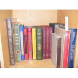 A quantity of Folio Society cloth bound books, inc