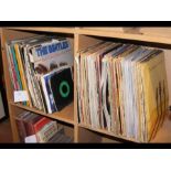 A quantity of vinyl records, including 'Magical My