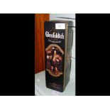 A bottle of Glenfiddich Pure Malt Scotch Whisky -