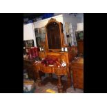 A Victorian mahogany Duchess dressing table