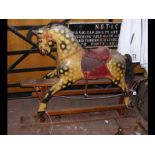 An old rocking horse - 100cm high