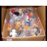 A quantity of TY Beanie Babies