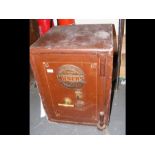 A vintage Milner's safe
