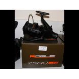 A Rouge 7500FS fixed spool reel (boxed)