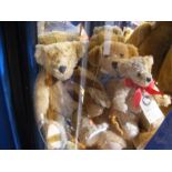 A Merrythought 'Wiltshire' bear, together with two
