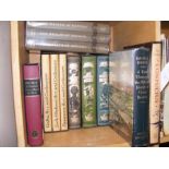 A set of four Folio Society Charles Darwin books,