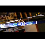 A 4.2 metre three piece Blue Ocean fishing rod by