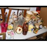 A quantity of collectable ceramic and glassware, i