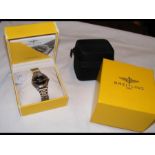 A gentleman's Breitling Aerospace wrist watch - or