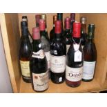 Sixteen bottles of vintage wine