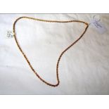 A 14k marked necklace