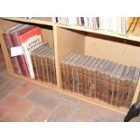 A quantity of old books, including 'Punch Library