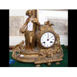 A French mantel clock