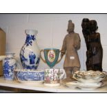 Assorted collectables including Minton's trophy cu