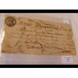 A Newport bank, Isle of Wight £10 note dated 1788