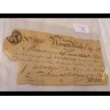 A Newport bank, Isle of Wight £10 note dated 1788