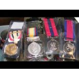 Four reproduction medals including USA, Iraq campaign
