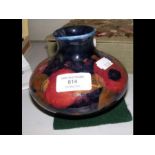A Moorcroft Pottery vase - 9.5cms high