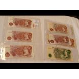 A Fforde £1 note together with nine Fforde 10 shil