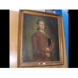 A late 18th century oil painting - portrait of gen